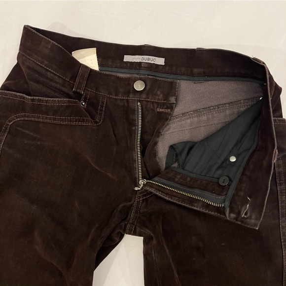 Vintage Philippe Dubuc Canada Made Tapered Structured Trousers Pants 30 x 33 - Picture 9 of 15